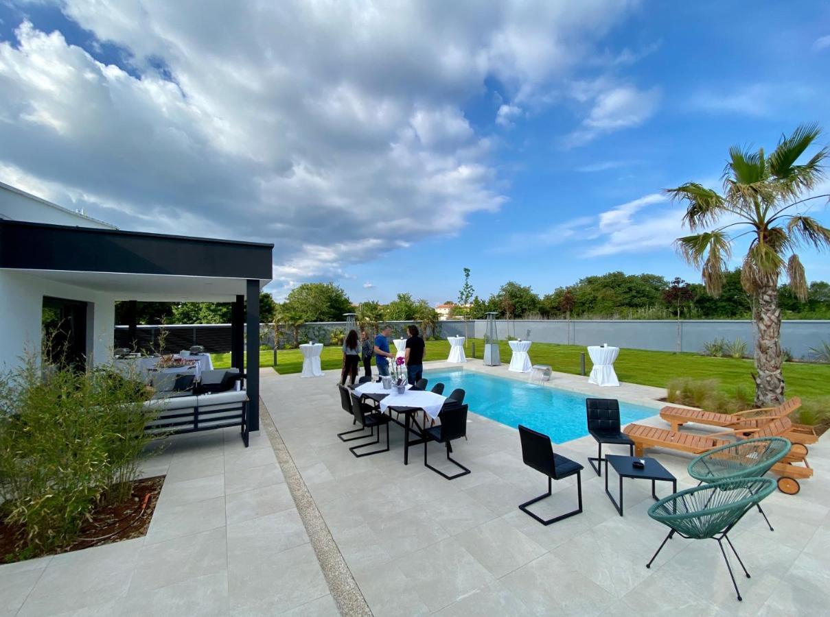Villa Eni Medulin Sisan Heated Pool Екстер'єр фото